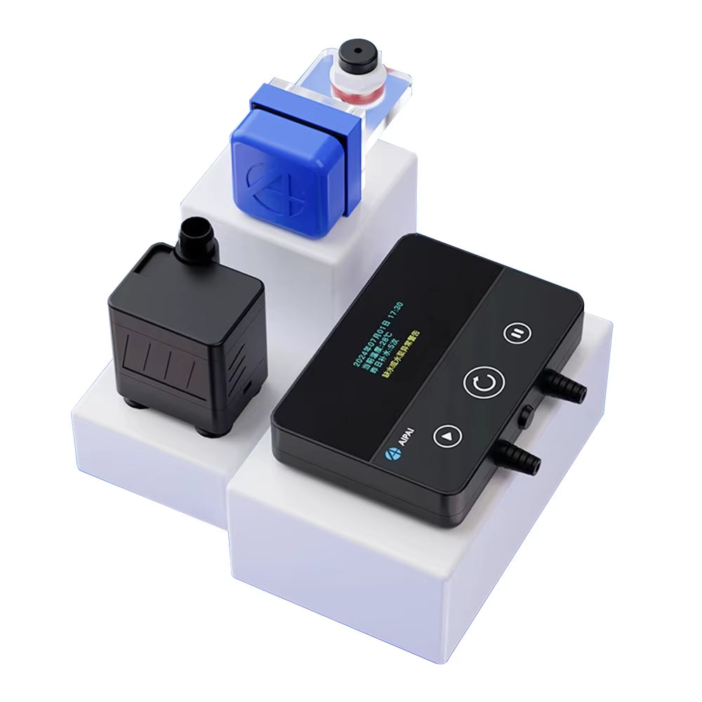 AIPAI Smart ATO System Auto Top off for Aquarium App-Controlled Water Level Regulator Precision Optical Sensor for Reef Tank Mar