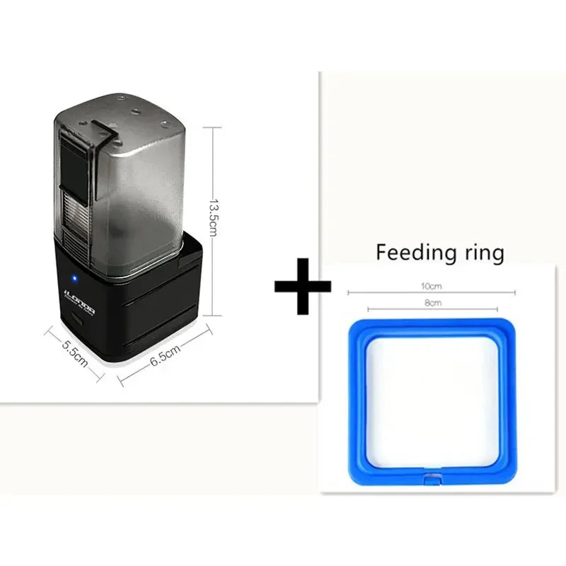 Ilonda Automatic Aquarium Fish Tank Food Feeder Timing Wifi Wireless Intelligent Dispenser