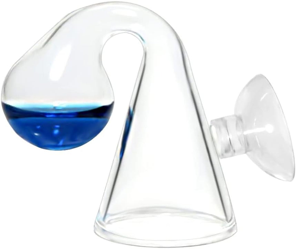 Co2 Drop Checker, Quickest Most Accurate Easiest to Use Glass Co2 Drop Checker for Aquarium Fish Tank with Solution (CO2 Checker with Solution)