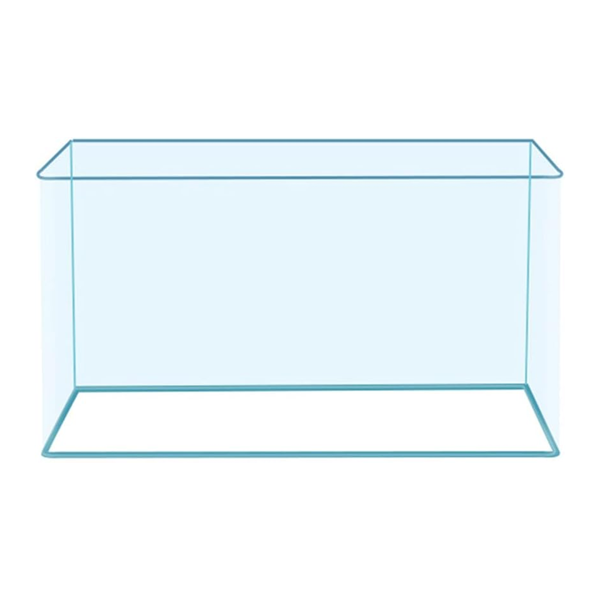 4 Gallon Aquarium Fish Tank，Rimless Aquarium Tank