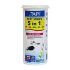 5-IN-1 TEST STRIPS Freshwater and Saltwater Aquarium Test Strips 100-Count Box