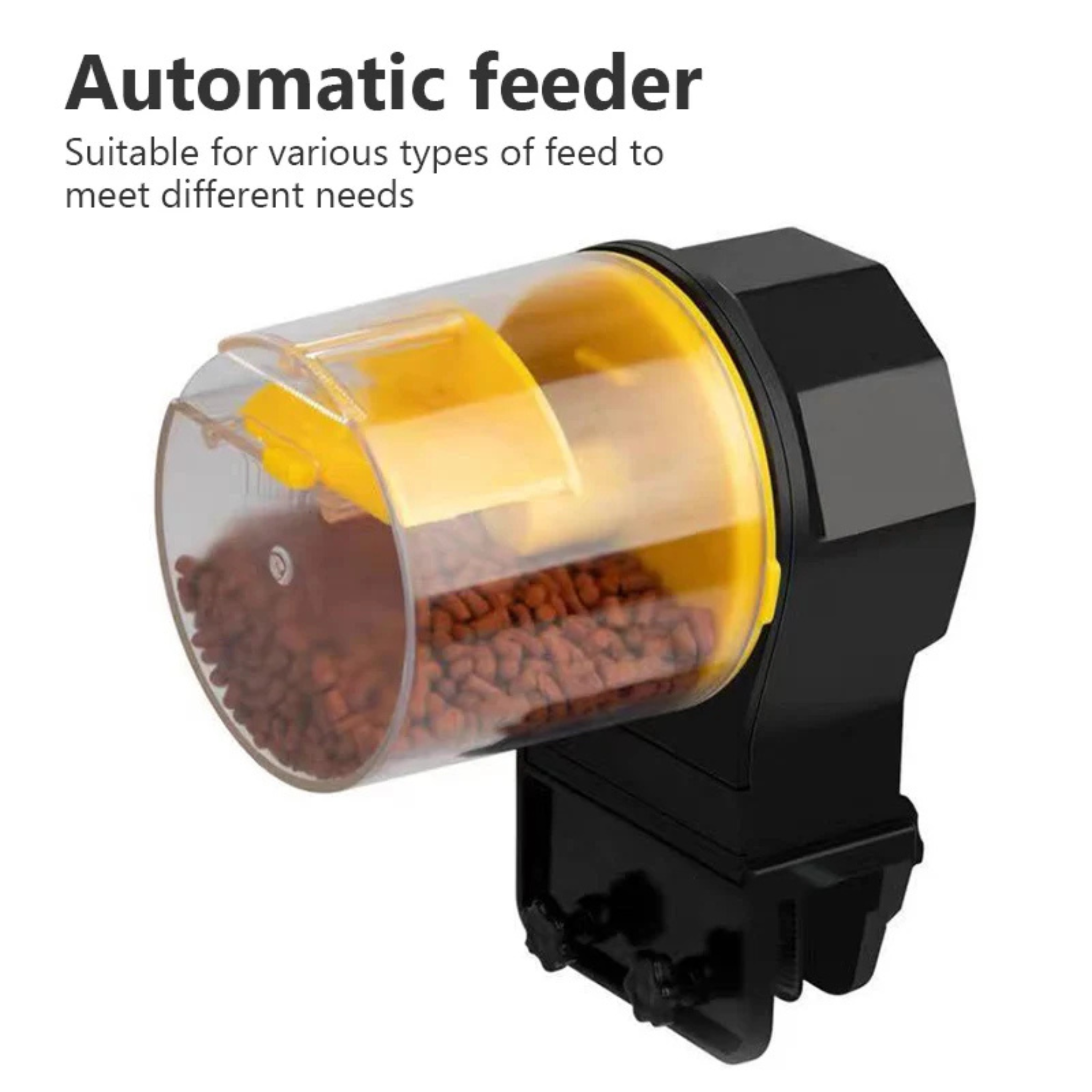 Fish Feeder – 12/24h Timer with Adjustable Portions