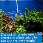 5-IN-1 TEST STRIPS Freshwater and Saltwater Aquarium Test Strips 100-Count Box
