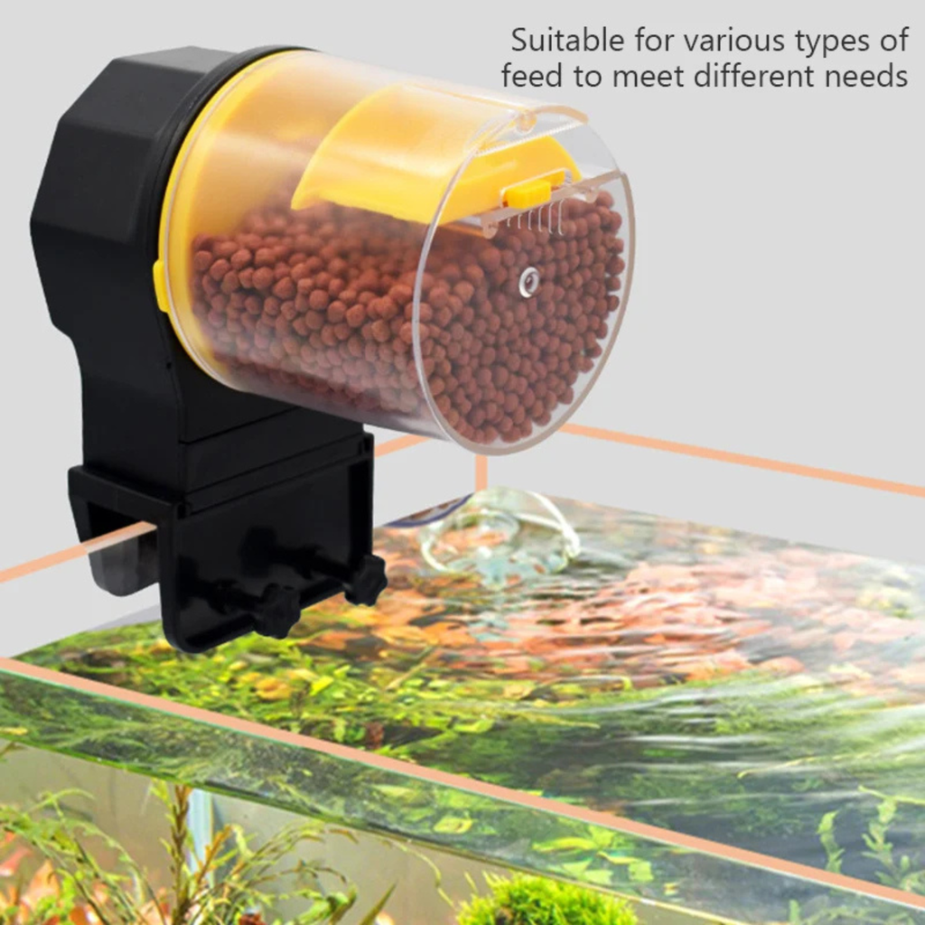 Fish Feeder – 12/24h Timer with Adjustable Portions