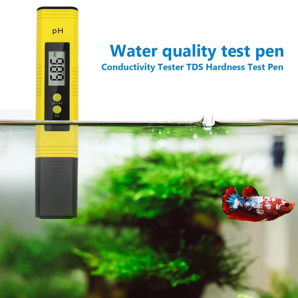 High Accuracy Digital PH Meter Tester Pen with 0.01 Precision and 0-14 PH Range for Aquariums and Pools