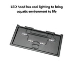 Complete 20" Aquarium Fish Tank Starter Kit with LED Lighting - Perfect for Beginners!-AQUEON