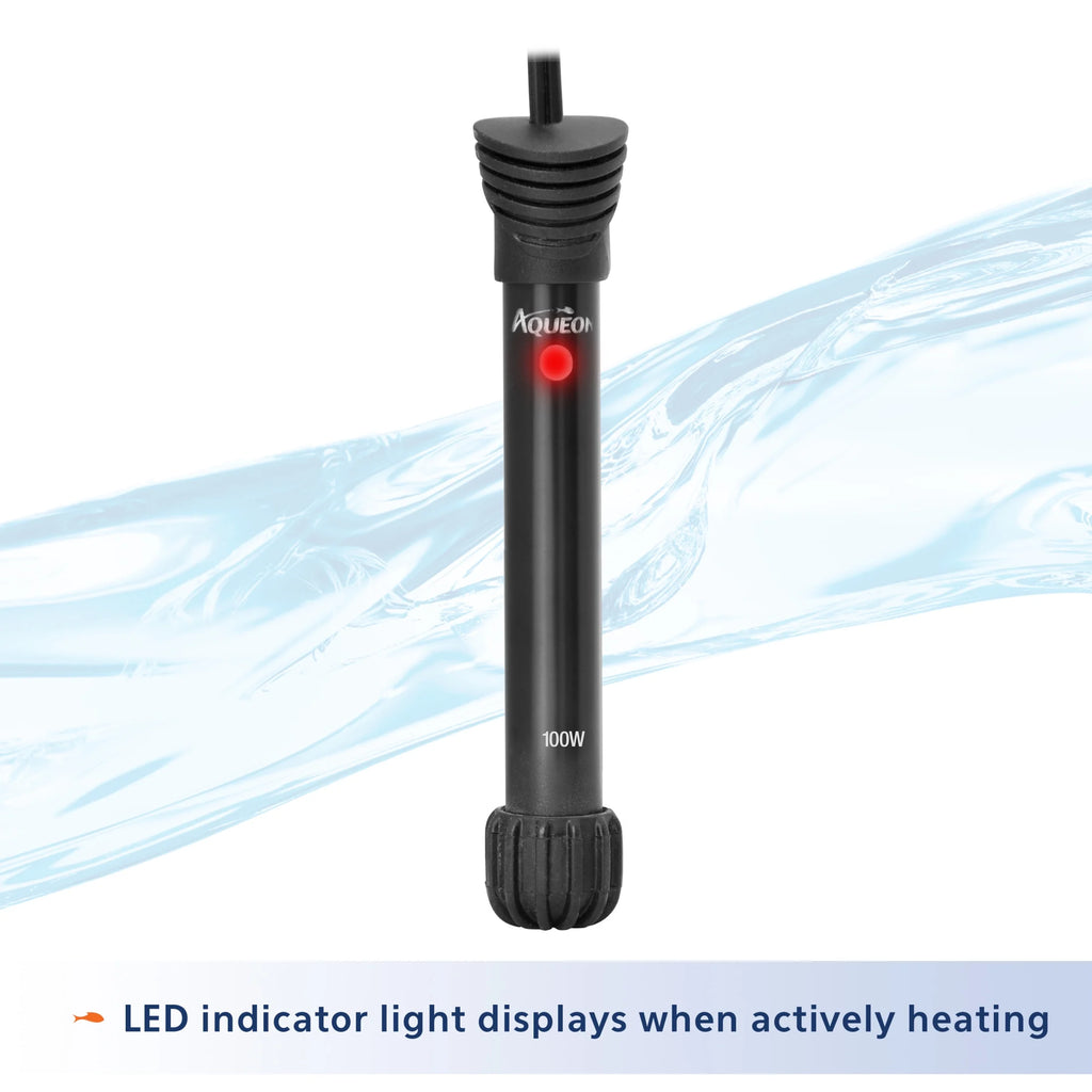 Complete 20" Aquarium Fish Tank Starter Kit with LED Lighting - Perfect for Beginners!-AQUEON