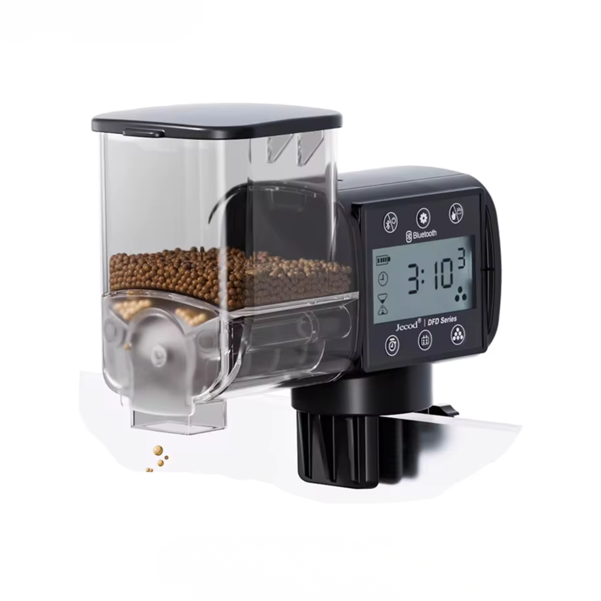 Jebao Automatic Fish Feeder – Smart Digital Timer (250 ml / 500 ml)