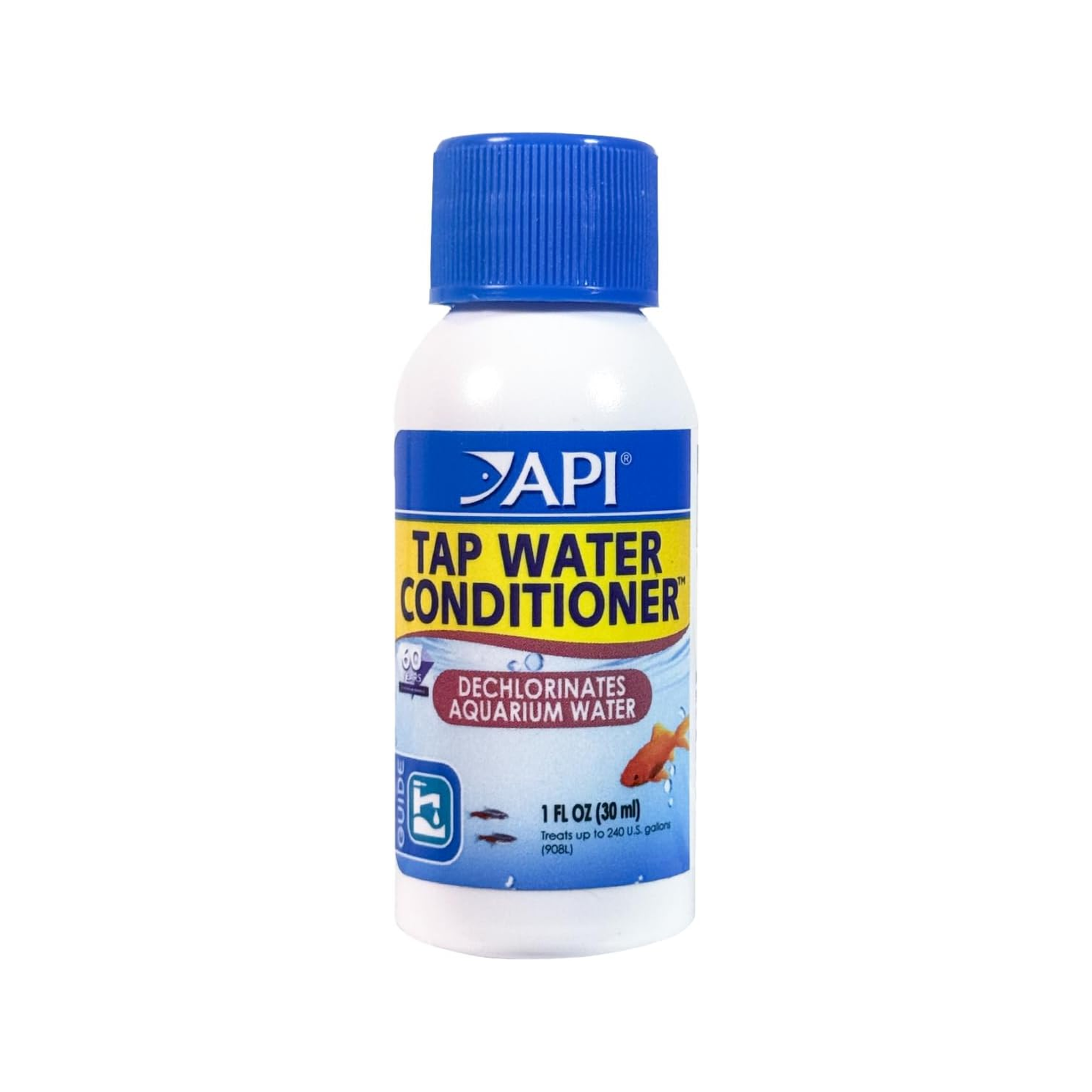 API Tap Water Conditioner – 1 oz Super-Concentrated Dechlorinator for Aquariums