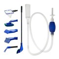 FishTankCleanerAquariumCleaningToolsKit_FishNetSiphonVacuumGravelAlgae2Piece_1