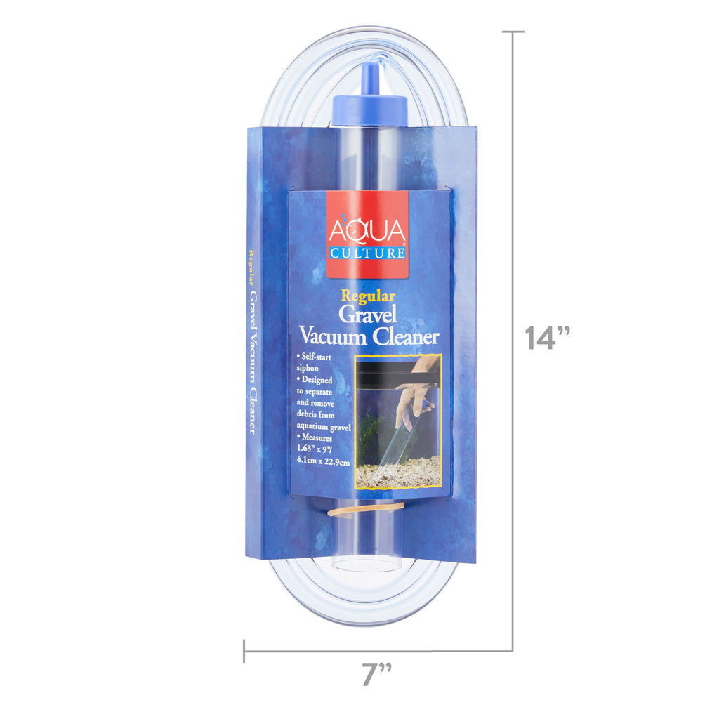 Aqua Culture Gravel Vacuum Cleaner – Self-Start Aquarium Siphon