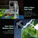 Premium 3-Gallon Rimless Aquarium Kit