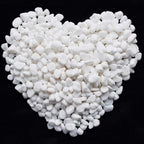1 Lb/460G White Stones Decorative Pebble Rock Sand for Aquarium/Fish Turtle Tank/Vase Filler/Succulent Plants Decoration (Fill 1 Cup)