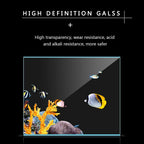 4 Gallon Aquarium Fish Tank，Rimless Aquarium Tank，13.8" L × 8.3" W × 9.1" H