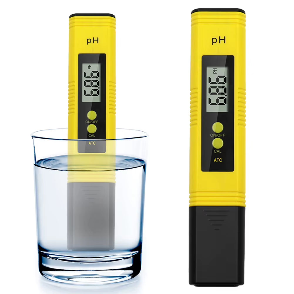 High Accuracy Digital PH Meter Tester Pen with 0.01 Precision and 0-14 PH Range for Aquariums and Pools